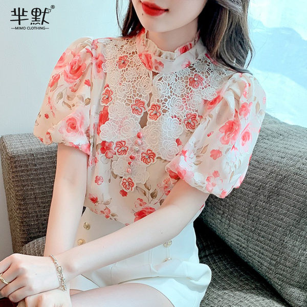 เสื้อชีฟองเกาหลี เสื้อชีฟองสวยๆ