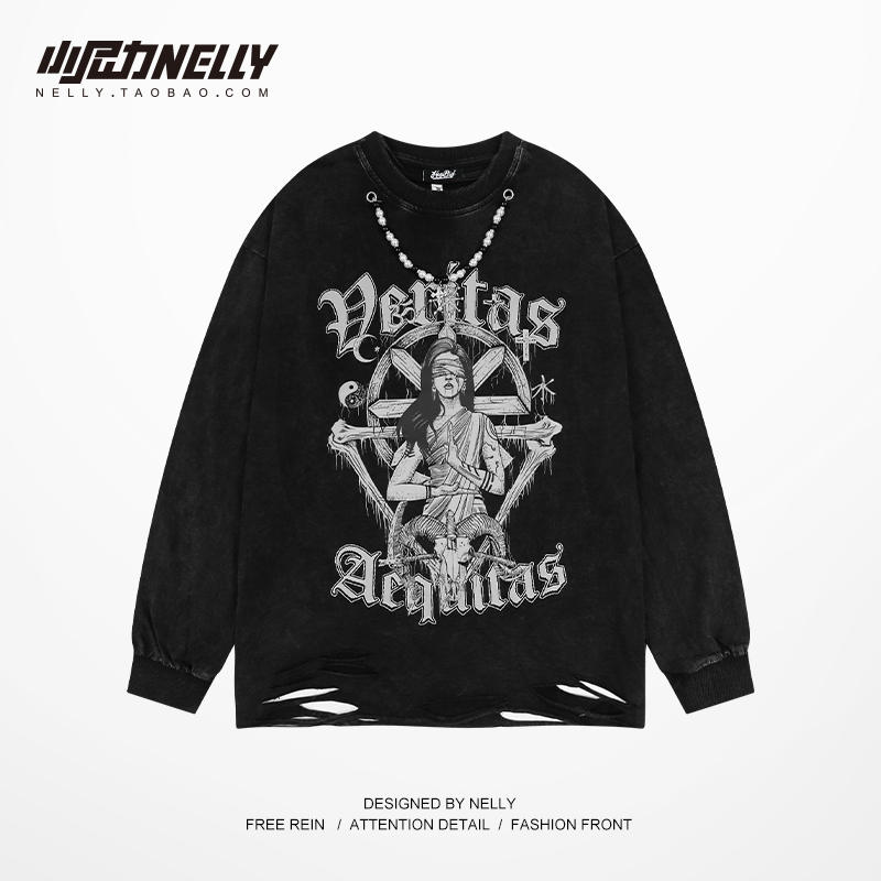 เสื้อยืดคอกลม ผู้ชาย เสื้อยืดผู้ชายเกาหลี เสื้อยืดเกาหลี แบรนด์ NELLY