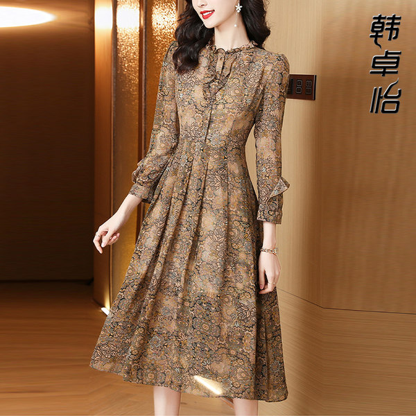 เดรสวัยผู้ใหญ่40-60ปี เดรสคุณแม่ ชุดเดรสทำงานวัยผู้ใหญ่ แบรนด์ MAMA DRESS