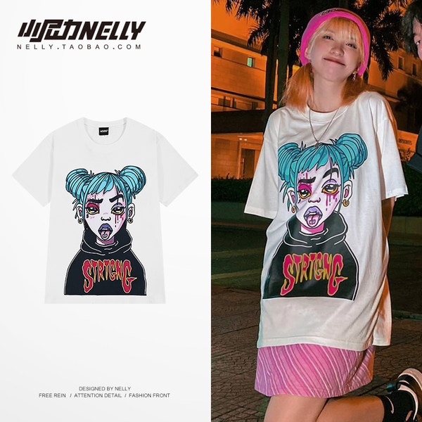 เสื้อยืดคอกลม ผู้ชาย เสื้อยืดผู้ชายเกาหลี เสื้อยืดเกาหลี แบรนด์ NELLY