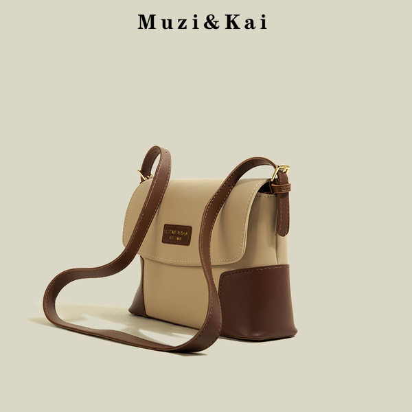 กระเป๋าสะพายข้างผู้หญิง กระเป๋าสะพายสไตล์เกาหลี By Muzi&Kai