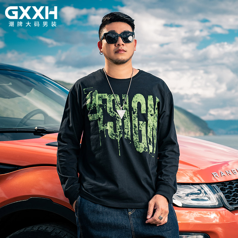 เสื้อยืดผู้ชายอ้วน S-5XL(อกเสื้อ39-51นิ้ว)