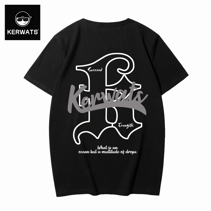 เสื้อยืดผู้ชายอ้วน S-6XL น้ำหนักผู้สวม 50-135 กิโลกรัม