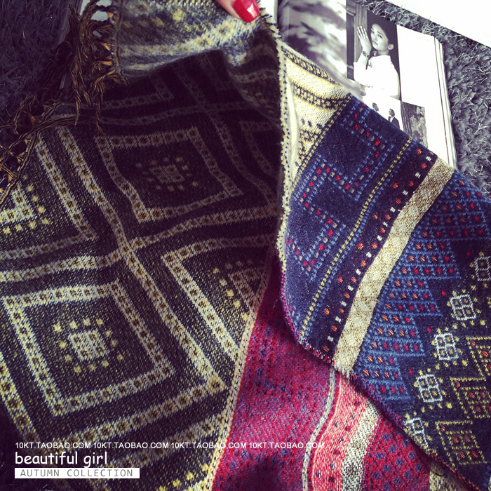 ผ้าพันคอ/ผ้าคลุมไหล่ กันหนาว ลายเก๋ๆ จะใส่คลุมหรือพันคอ ก็เก๋ พร้อมส่งเลยจ้า same pic