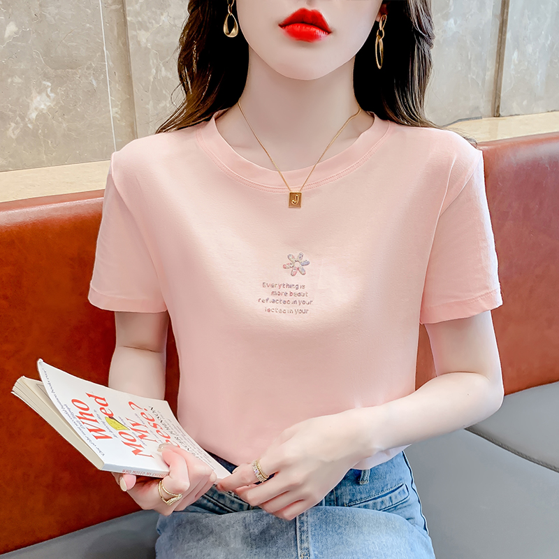 เสื้อผ้าวัยรุ่นเกาหลี เสื้อยืดวัยรุ่นผู้หญิง มีขนาด S M L XL
