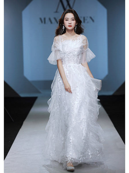 ชุดราตรี ชุดออกงาน ดีไซน์หรู แบรนด์ Angel