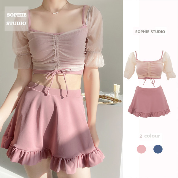 ชุดว่ายน้ำผู้หญิง ชุดว่ายน้ำน่ารัก Bikini ชุดไปทะเล