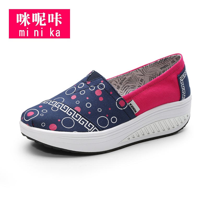 รองเท้าผ้าใบ รองเท้าลำลอง รองเท้าผ้าใบลำลอง รองเท้าแฟชั่นแบบสวม Slipper Shop