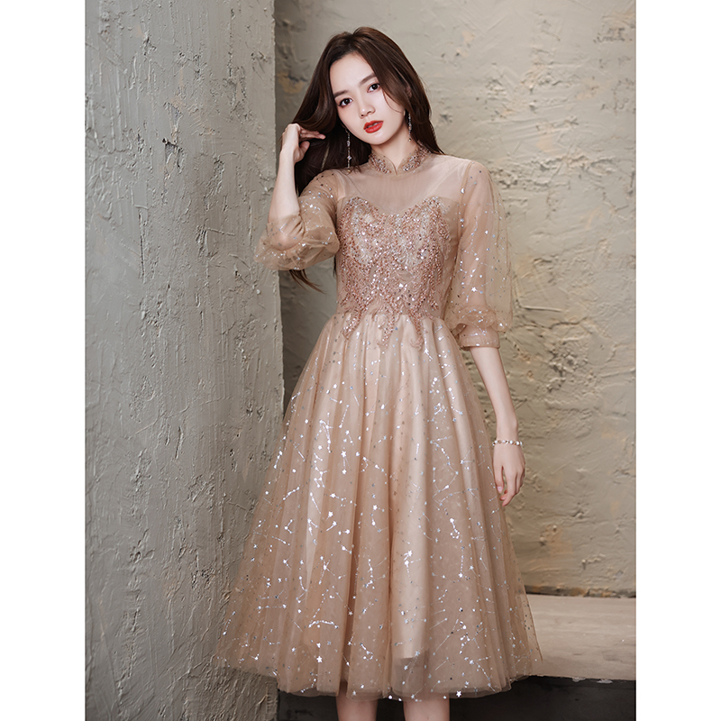 ชุดราตรี ชุดราตรีสวยหรู แบบ ทันสมัย Evening dress