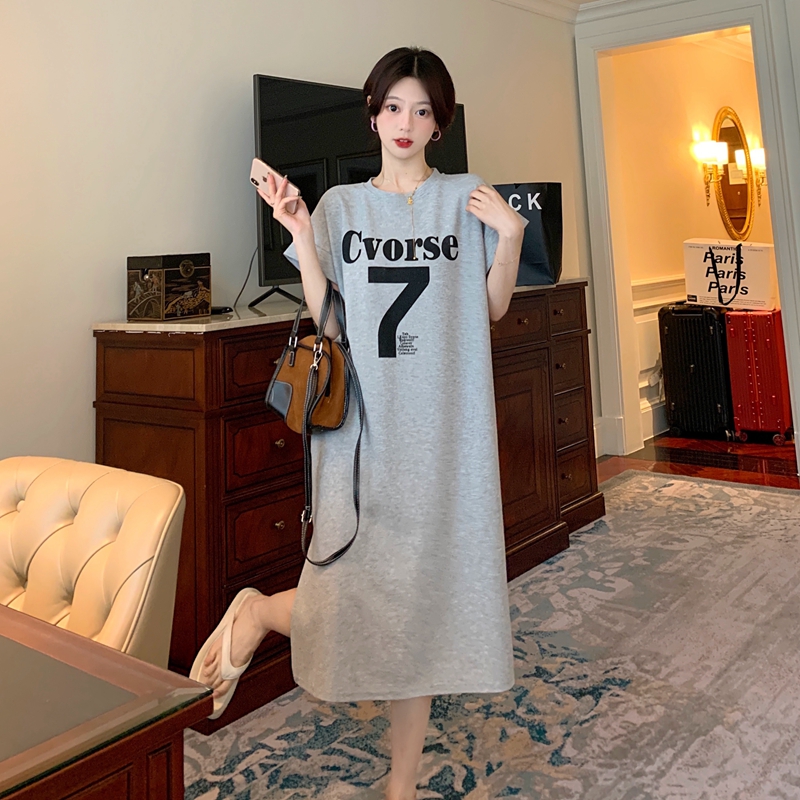 เดรสวัยรุ่น-เดรสคนอ้วนวัยรุ่น L-4XL(อก38-46 นิ้ว)