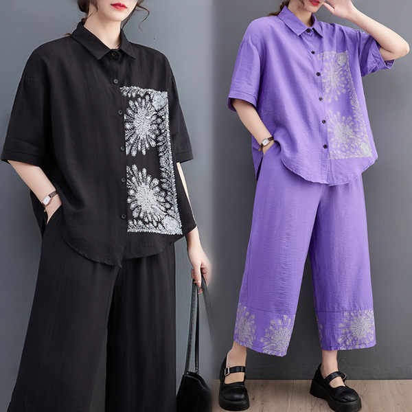 เสื้อลินินไซส์ใหญ่ เสื้อผ้าไซส์ใหญ่ เสื้อผ้าสาวอวบสวยๆ พลัสไซส์ ไซต์อก 38-48 นิ้ว