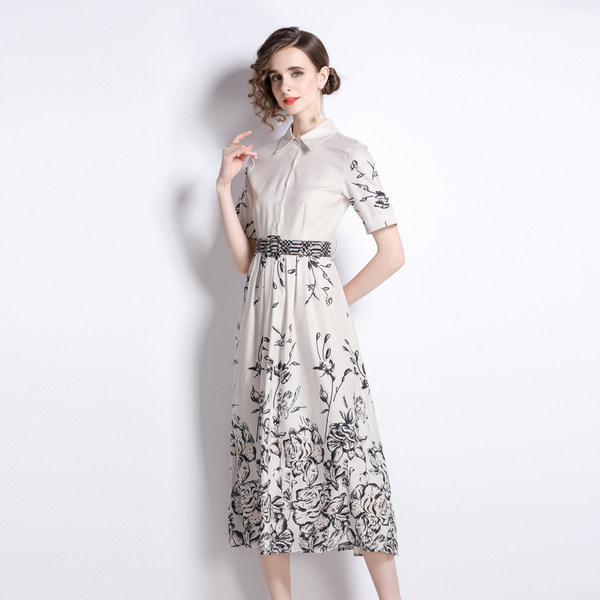 ชุดเดรสเรียบหรูดูแพง เดรสแบรนด์ DG Boutique