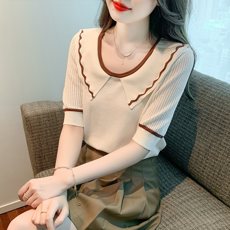 เสื้อผ้าวัยรุ่นเกาหลี เสื้อยืดวัยรุ่นผู้หญิง มีขนาด S M L XL