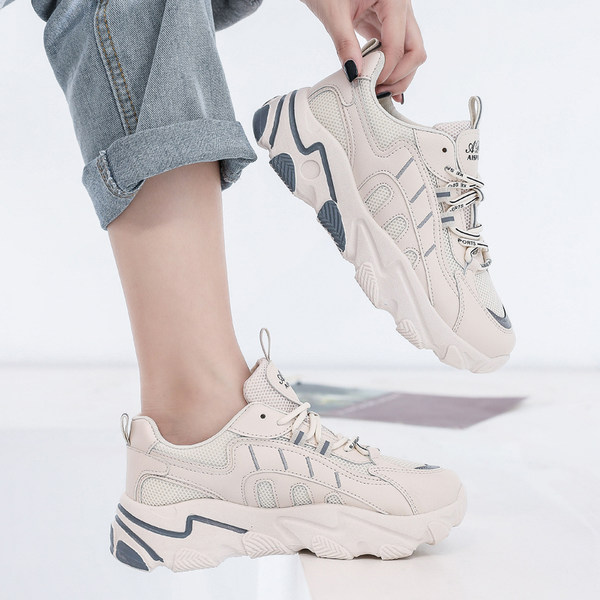 รองเท้าผ้าใบแฟชั่นผู้หญิง ใส่สบาย มีขนาด 35-40