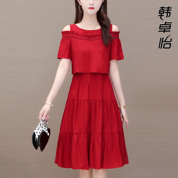 เดรสวัยผู้ใหญ่40-60ปี เดรสคุณแม่ ชุดเดรสทำงานวัยผู้ใหญ่ แบรนด์ MAMA DRESS