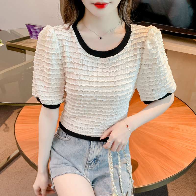 เสื้อผ้าวัยรุ่นเกาหลี เสื้อยืดวัยรุ่นผู้หญิง มีขนาด S M L XL