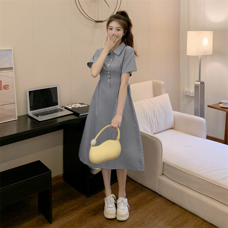 เดรสวัยรุ่น-เดรสคนอ้วนวัยรุ่น L-4XL(อก38-46 นิ้ว)
