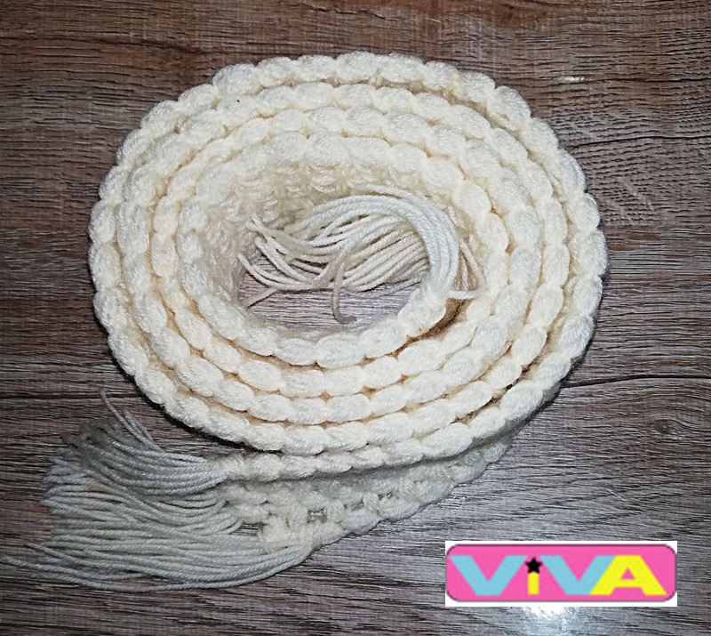 ผ้าพันคอไหมพรมเด็ก ไหมเส้นใหญ่ วีนัส วินนิด