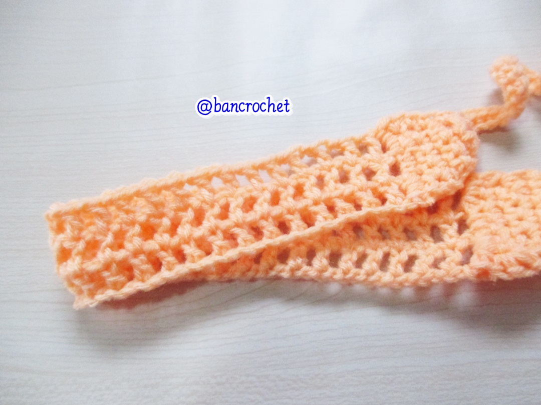 Bancrochet ราคาส่ง ที่คาดผมถักโครเชต์ crochet headband หลากสี 1-1.5*13 inch