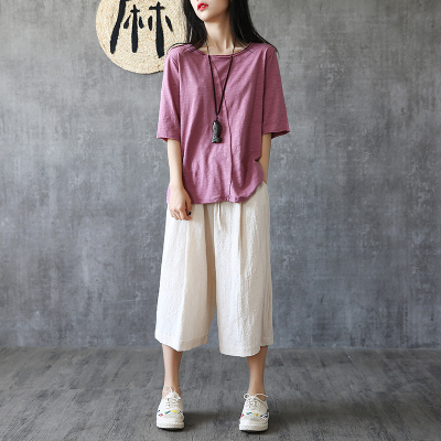 เสื้อผ้าฝ้าย ผ้าลินิน มีขนาดไซส์เดียว อกประมาณ100ซม.หรือประมาณ 40นิ้วขึ้นไป