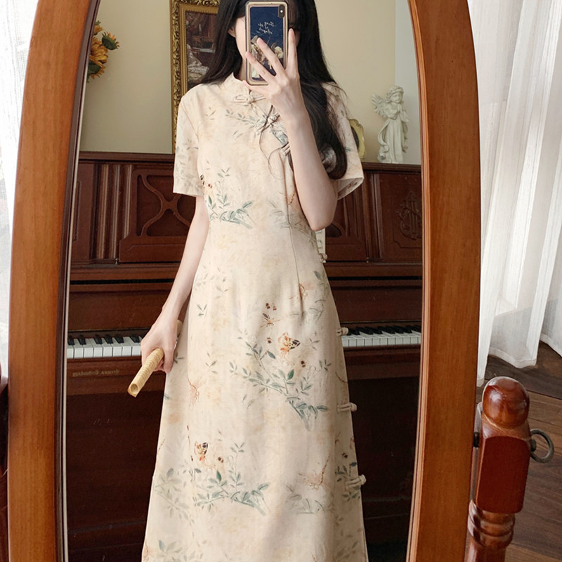 เดรสวัยรุ่น-เดรสคนอ้วนวัยรุ่น L-4XL(อก38-46 นิ้ว)