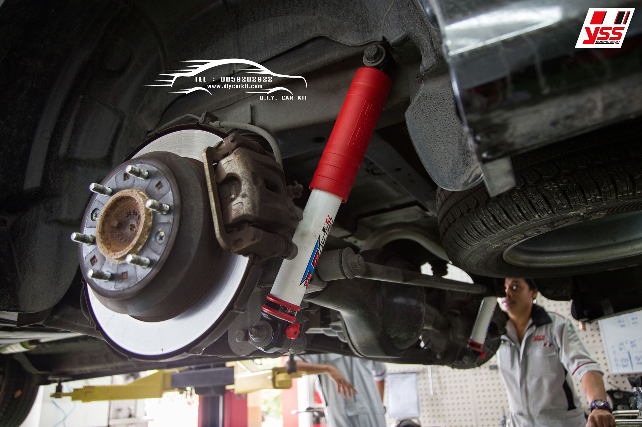 โช้คอัพรถยนต์ (หลัง) + สปริง(หน้า+หลัง) YSS FOR HYUNDAI H1