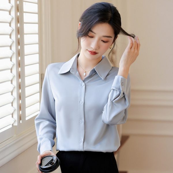 เสื้อลูกไม้ เสื้อเชิ้ตแขนยาว