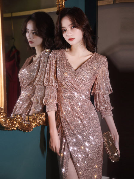 ชุดราตรี ชุดราตรีสวยหรู แบบ ทันสมัย Evening dress