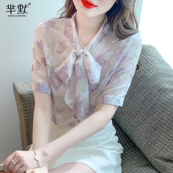 เสื้อชีฟองเกาหลี เสื้อชีฟองสวยๆ