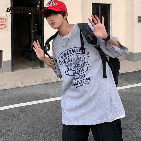 เสื้อยืดคอกลม ผู้ชาย เสื้อยืดผู้ชายเกาหลี เสื้อยืดเกาหลี แบรนด์ NELLY