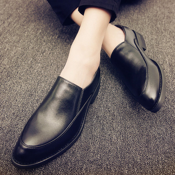 รองเท้าหนังผู้ชาย มีไซส์39-44 รองเท้าโลฟเฟอร์ชาย Slip-On Shoes