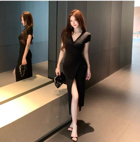 เดรสสีดำสุภาพ เรียบหรู ดูดี เหมาะกับทุกโอกาส | เดรสผู้หญิงแฟชั่นสุภาพ