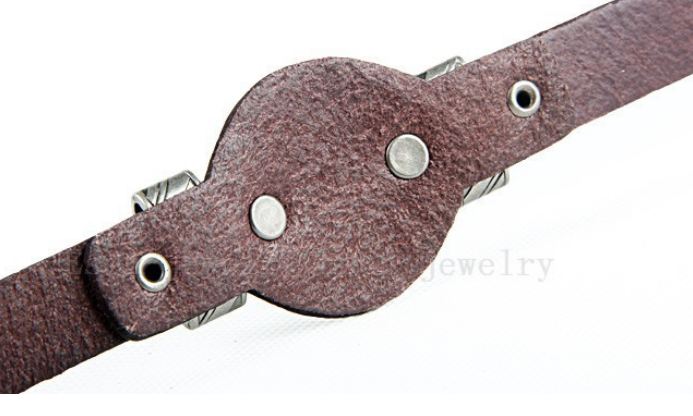 สร้อยข้อมือผู้ชาย สร้อยข้อมือ ผู้หญิง สร้อยข้อมือหนังแท้ Harley Davidson สำหรับ นักเดินทางด้วย มอเตอร์ไซค์ แบบเท่ ๆ ของขวัญแทนใจ ให้แฟน 706805