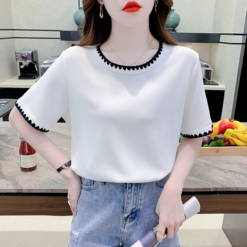 เสื้อผ้าวัยรุ่นเกาหลี เสื้อยืดวัยรุ่นผู้หญิง มีขนาด S M L XL
