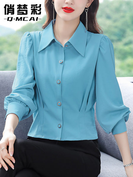 เสื้อเชิ้ต เสื้อเชิ้ตชีฟอง ลายสวยๆฟรีค่าส่ง
