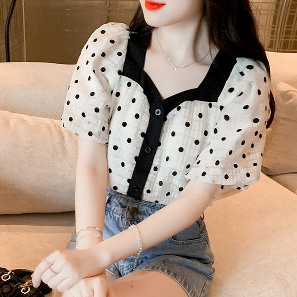 เสื้อชีฟองเกาหลี เสื้อชีฟองสวยๆ