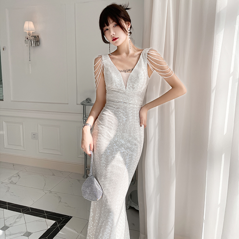 ชุดราตรี ชุดราตรีสวยหรู แบบ ทันสมัย Evening dress