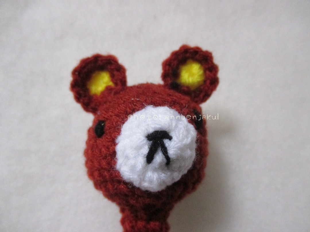 ครอบหัวดินสอหมีคุมะ