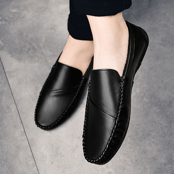 รองเท้าหนังผู้ชาย มีไซส์39-44 รองเท้าโลฟเฟอร์ชาย Slip-On Shoes