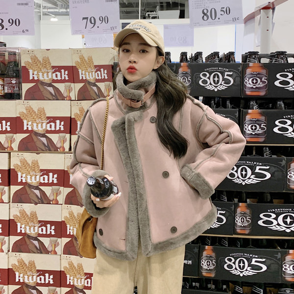 เสื้อโค้ท เสื้อโค้ทกันหนาว เสื้อโค้ทใส่เที่ยวต่างประเทศ ยี่ห้อ: Qianziqian