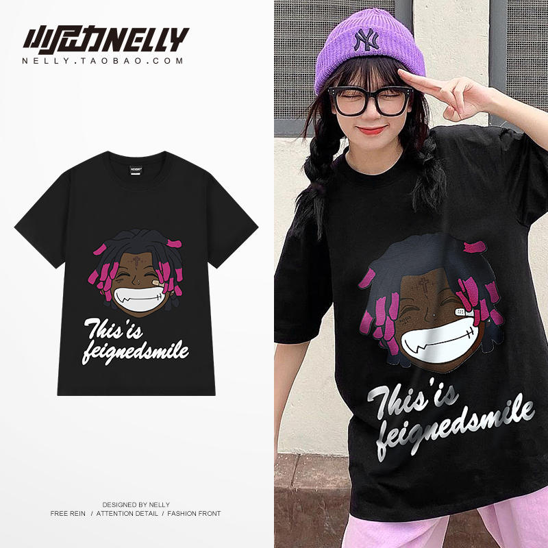 เสื้อยืดคอกลม ผู้ชาย เสื้อยืดผู้ชายเกาหลี เสื้อยืดเกาหลี แบรนด์ NELLY
