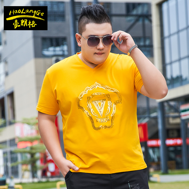 เสื้อยืดผู้ชายอ้วน S-5XL(อกเสื้อ39-51นิ้ว)