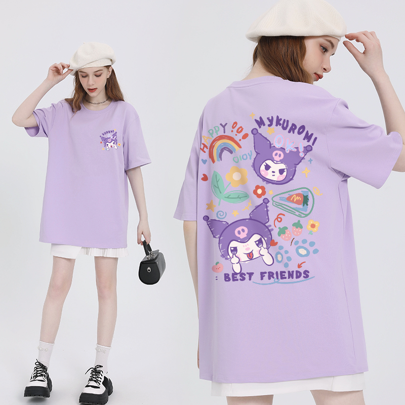 เสื้อผ้าวัยรุ่นเกาหลี เสื้อยืดวัยรุ่นผู้หญิง มีขนาด S M L XL