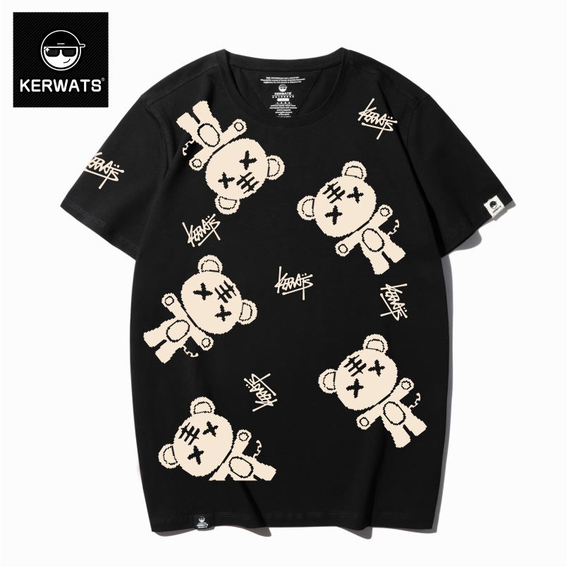 เสื้อยืดผู้ชายอ้วน S-6XL น้ำหนักผู้สวม 50-135 กิโลกรัม