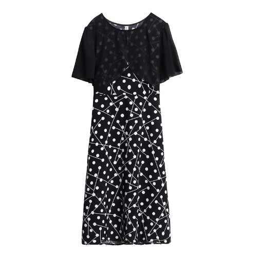 เดรสคนอ้วน มีไซต์ XL-5XL Beautiful Feet Fashion Shoes