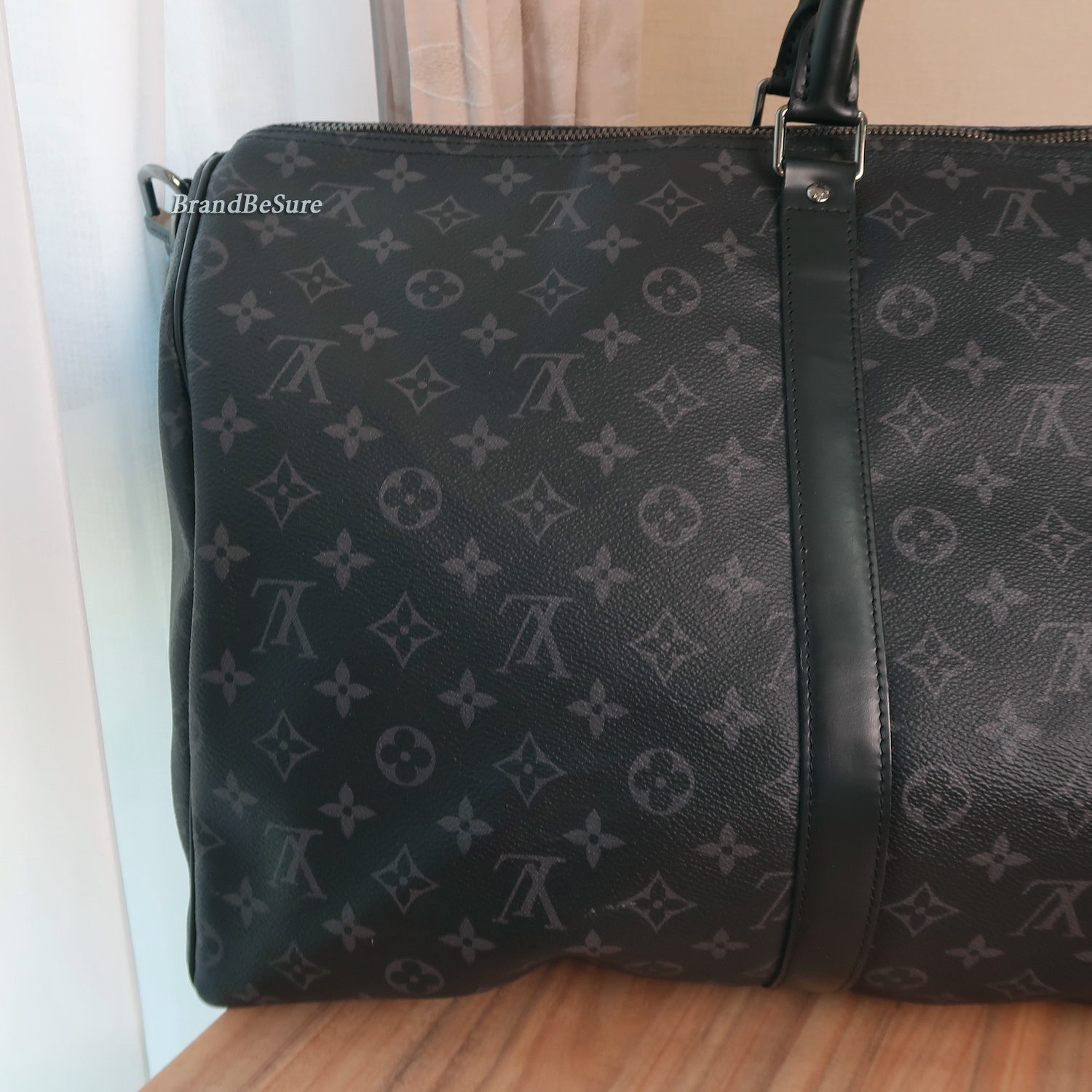 Louis Vuitton Monogram Eclipse Keepall 55 (2019)