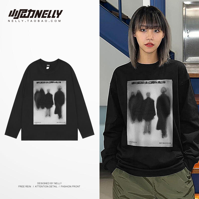 เสื้อยืดคอกลม ผู้ชาย เสื้อยืดผู้ชายเกาหลี เสื้อยืดเกาหลี แบรนด์ NELLY