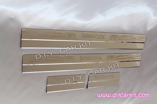 ชายบันไดสแตนเลส New Yaris 2014