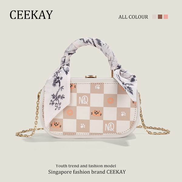 กระเป๋าสะพายข้างเกาหลี กระเป๋าผู้หญิงแบรนด์ CEEKEY
