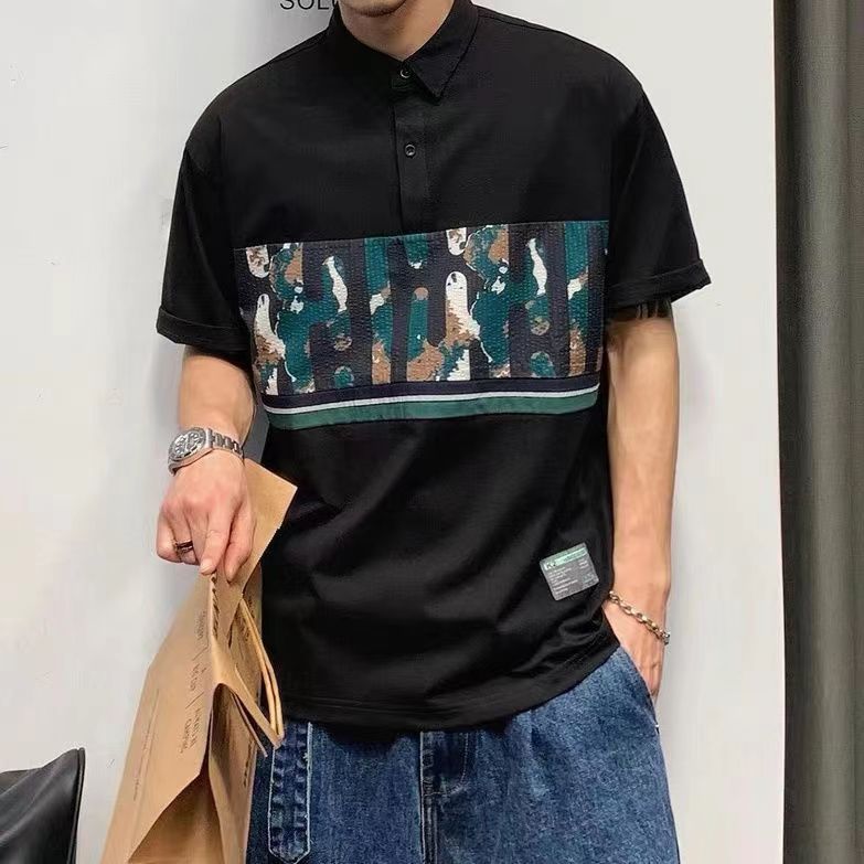 เสื้อยืดผู้ชายอ้วน S-5XL(อกเสื้อ39-51นิ้ว)